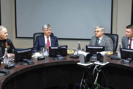 Дмитрий Новиков встретился в Ставрополе с руководством Северо-Кавказского Федерального Университета