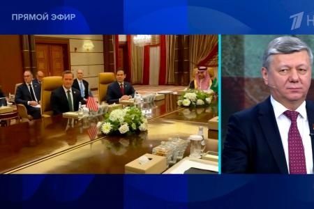 Дмитрий Новиков на Первом канале о “счётчике” Трампа и о том, что наилучшая защита от конфликта России и Украины – их единое государство