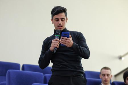 Дмитрий Новиков провёл встречу со студентами Северо-Кавказского федерального университета