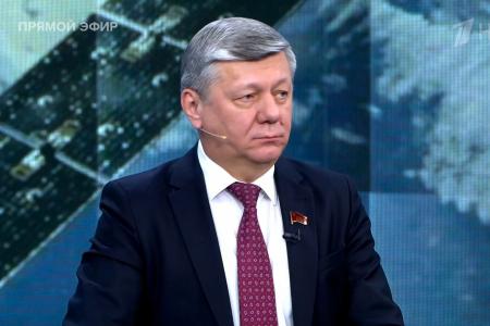 Дмитрий Новиков на Первом канале о “счётчике” Трампа и о том, что наилучшая защита от конфликта России и Украины – их единое государство
