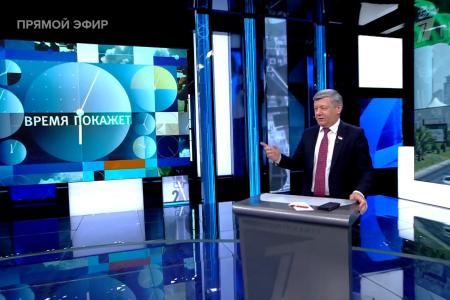 Дмитрий Новиков на Первом канале о “счётчике” Трампа и о том, что наилучшая защита от конфликта России и Украины – их единое государство