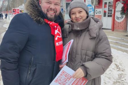 Ханты-Мансийский АО. Жители города Советский — участники «Народного Референдума КПРФ»