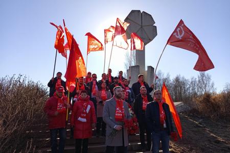 Антифашистский марш-эстафета «Наша Великая Победа» в Ленинградской области