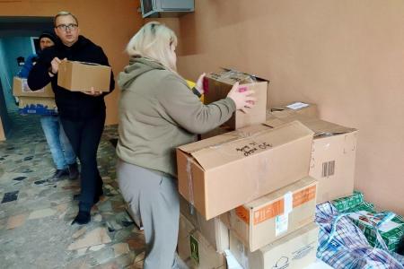 Тульские коммунисты приняли участие в отправке помощи для защитников Курского приграничья