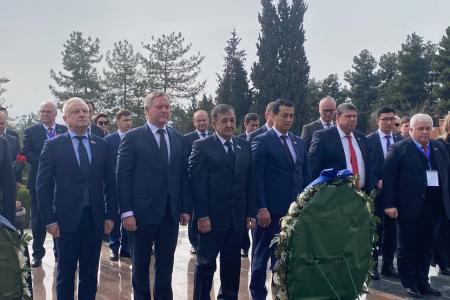 К.К. Тайсаев находится с рабочим визитом в Таджикистане