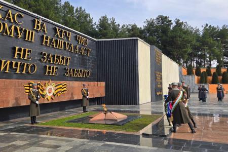 К.К. Тайсаев находится с рабочим визитом в Таджикистане