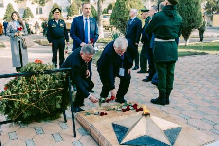 К.К. Тайсаев находится с рабочим визитом в Таджикистане