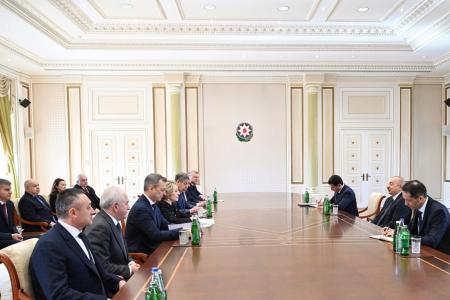 Казбек Тайсаев в составе парламентской делегации во главе с Председателем Совфеда  Валентиной Матвиенко с официальным визитом находится в Азербайджане