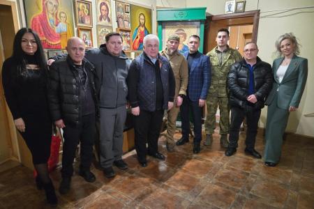 Делегация КПРФ во главе с Казбеком Тайсаевым прибыла в Донецкую Народную Республику