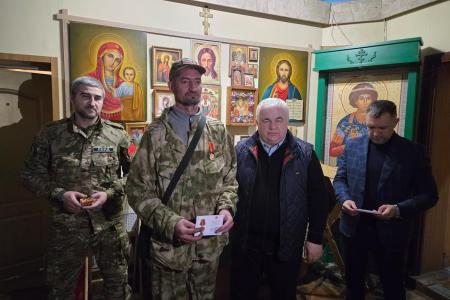 Делегация КПРФ во главе с Казбеком Тайсаевым прибыла в Донецкую Народную Республику