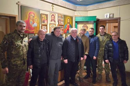 Делегация КПРФ во главе с Казбеком Тайсаевым прибыла в Донецкую Народную Республику