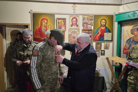 Делегация КПРФ во главе с Казбеком Тайсаевым прибыла в Донецкую Народную Республику