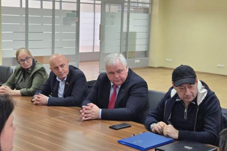 Делегация КПРФ под руководством К.К. Тайсаева продолжает работу в ДНР