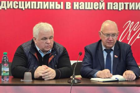 Делегация КПРФ под руководством К.К. Тайсаева продолжает работу в ДНР