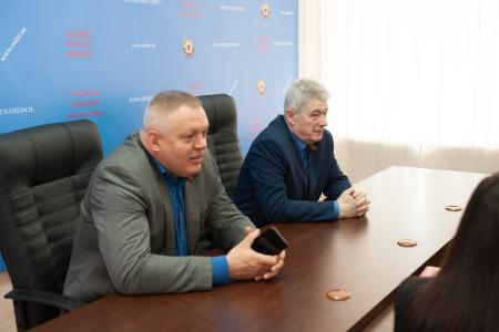 Делегация КПРФ во главе с Казбеком Тайсаевым в Луганской Народной Республике