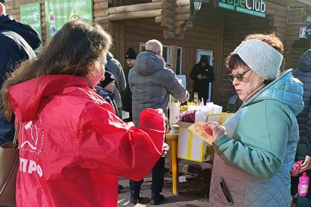 В Ивановской области коммунисты отметили 8 марта и продолжили Народный Референдум