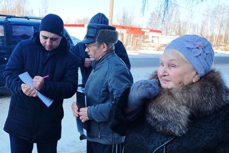 Руководство Ивановского обкома КПРФ провело встречи с жителями города Заволжск
