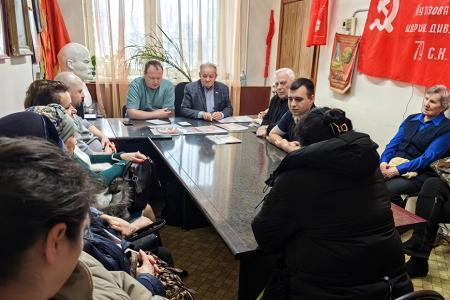 Представители Ивановского обкома КПРФ обсудили актуальные проблемы с жителями Родниковского района