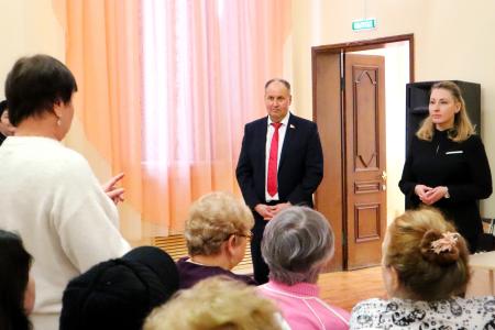 Пермский край. Мария Дробот встретилась с активистами клуба пенсионеров в Краснокамске