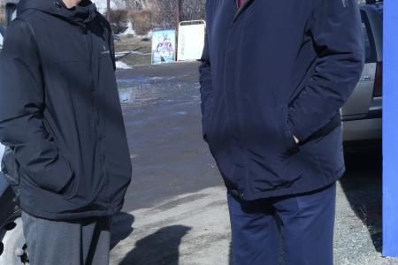 Омская область. Андрей Алехин провел встречу с избирателями в Кормиловке