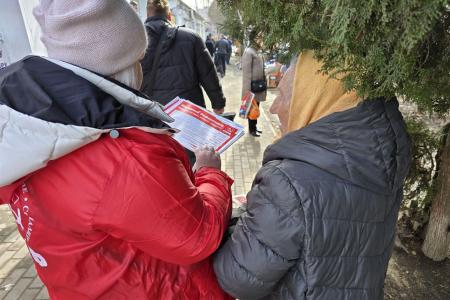 Херсонская область. Народный референдум КПРФ в Геническе