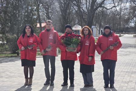 Коммунисты Херсонщины поддержали антифашистскую эстафету и приняли участие в патриотическом марше-автопробеге «Наша Великая Победа», посвященном 80-летию Победы