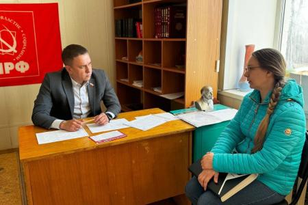 Член ЦК КПРФ Айрат Гибатдинов посетил Старомайнский район Ульяновской области