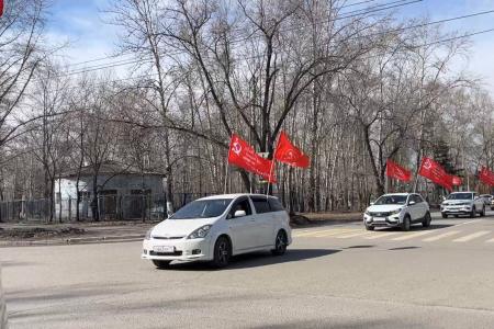 Этап Всероссийского антифашистского патриотического автомарша–эстафеты «Наша Великая Победа» состоялся в Туве