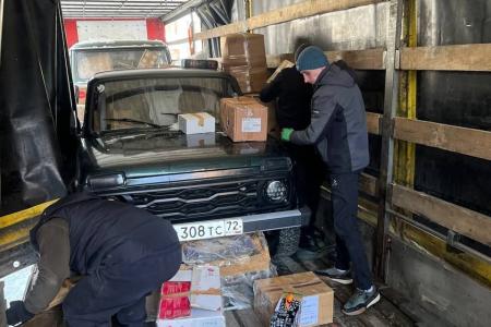 Тюменские коммунисты приняли участие в отправке гуманитарной помощи для СВО