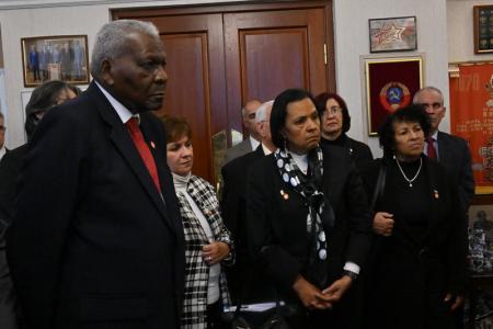 Г.А. Зюганов встретился в Москве с делегацией Республики Куба