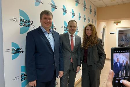 Юрий Афонин в эфире трех крупнейших телерадиокомпаний Томской области рассказал о Народном референдуме КПРФ и представил партийную Программу Победы