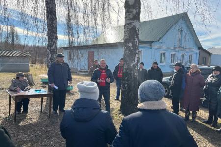 Коммунисты Костромы поддержали жителей деревни Клюшниково