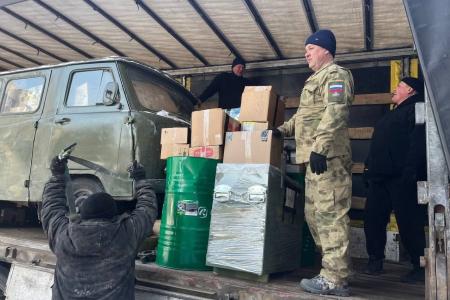 Тюменские коммунисты приняли участие в отправке гуманитарной помощи для СВО