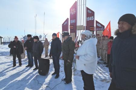 Знамя Победы алеет на Полюсе холода.  Марш-эстафета «Наша Великая Победа» в Якутии