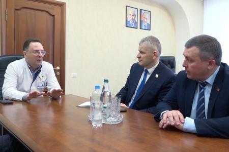 Депутат Госдумы Алексей Куринный посетил Липецкую область с рабочим визитом