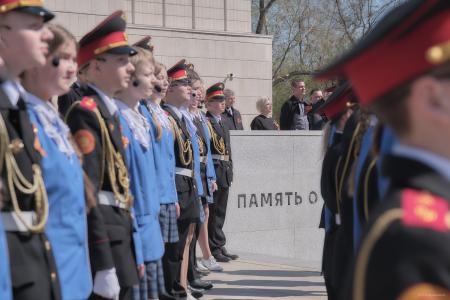 Красноярский край принял эстафету «Наша Великая Победа»