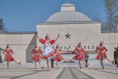 Красноярский край принял эстафету «Наша Великая Победа»