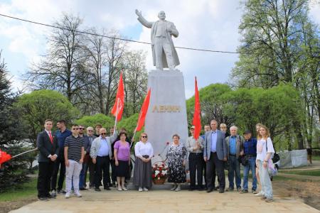 В год 80-летия Великой Победы подмосковные коммунисты делу Ленина верны!