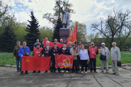 В год 80-летия Великой Победы подмосковные коммунисты делу Ленина верны!
