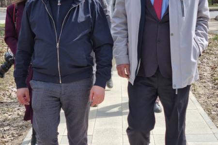 Первый секретарь Московского обкома КПРФ Николай Васильев посетил Звездный городок