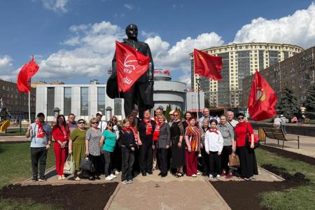 В год 80-летия Великой Победы подмосковные коммунисты делу Ленина верны!