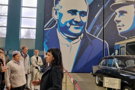 Первый секретарь Московского обкома КПРФ Николай Васильев посетил Звездный городок