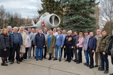 Первый секретарь Московского обкома КПРФ Николай Васильев посетил Звездный городок