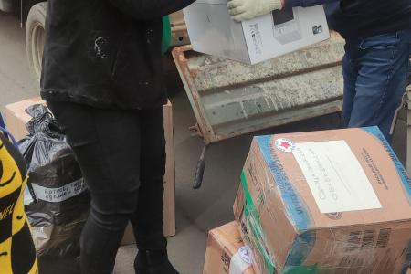 Новгородские коммунисты доставили гуманитарный груз в зону СВО