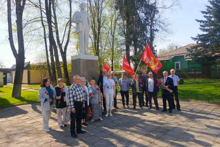 В год 80-летия Великой Победы подмосковные коммунисты делу Ленина верны!