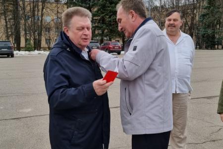 Первый секретарь Московского обкома КПРФ Николай Васильев посетил Звездный городок