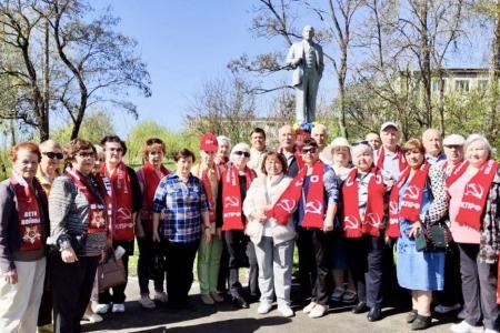 Тульские коммунисты достойно отметили день рождения В.И. Ленина