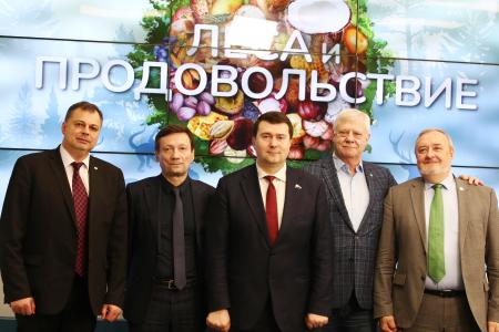 Олег Лебедев выступил на пресс-конференции в ТАСС  на тему «Леса и продовольствие»