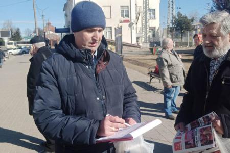 Подмосковные коммунисты: Жители региона ЗА Народный референдум КПРФ! ЗА социальную справедливость!