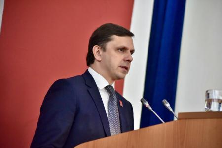 Губернатор Андрей Клычков выступил перед региональными парламентариями с отчетом о деятельности Правительства Орловской области за 2024 год